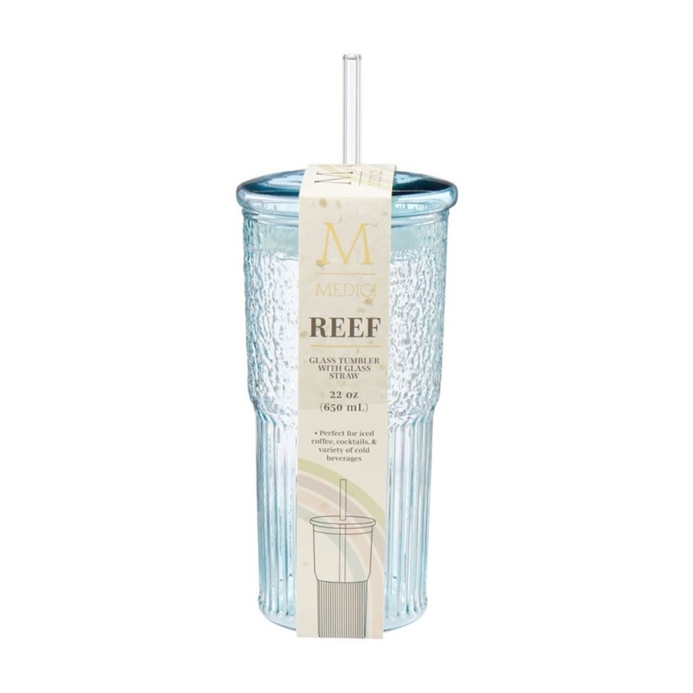 Medici Green Glass Tumbler